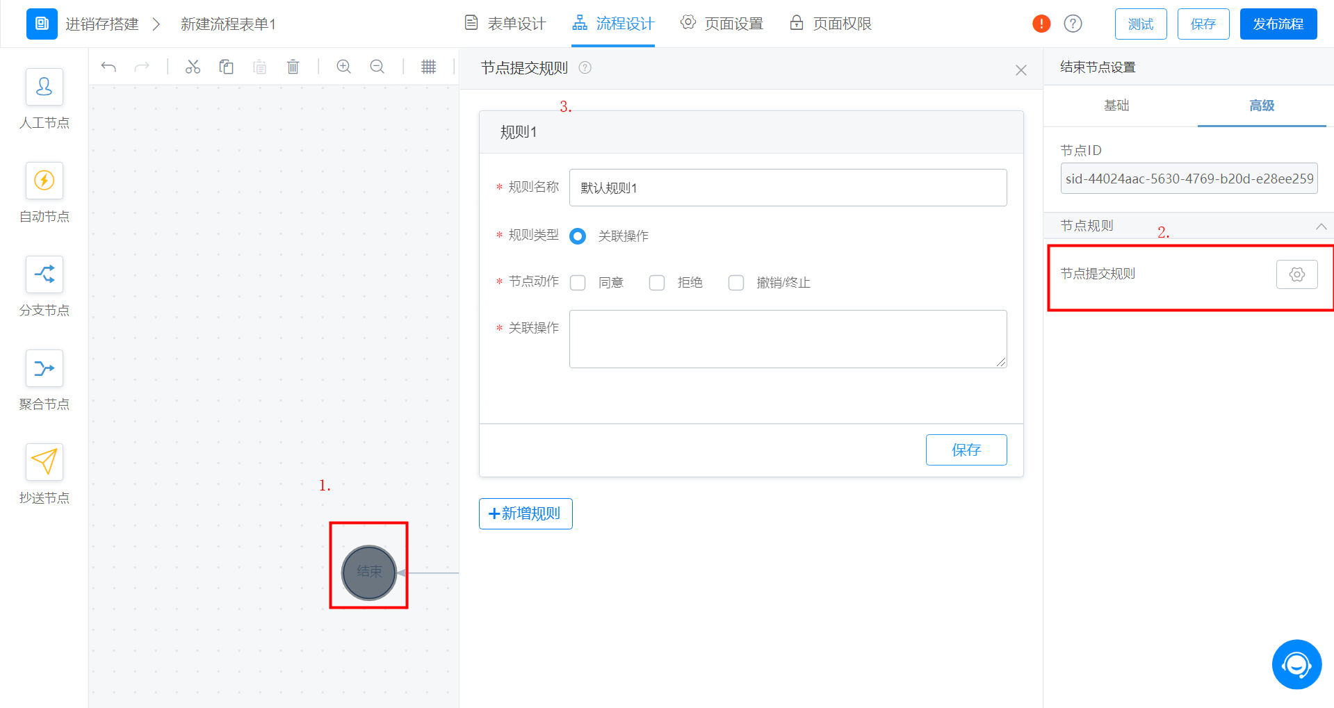 结束节点